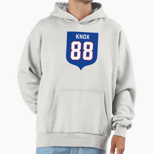 Dawson Knox 88 Emblem Hoodie - Minimalist Print for Adults - T-Shirt, Sweatshirt, Hoodie