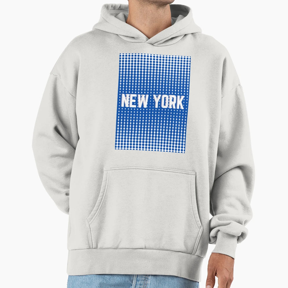 New York Dots 8 Hoodie - Minimalist Print Unisex - T-Shirt, Sweatshirt, Hoodie
