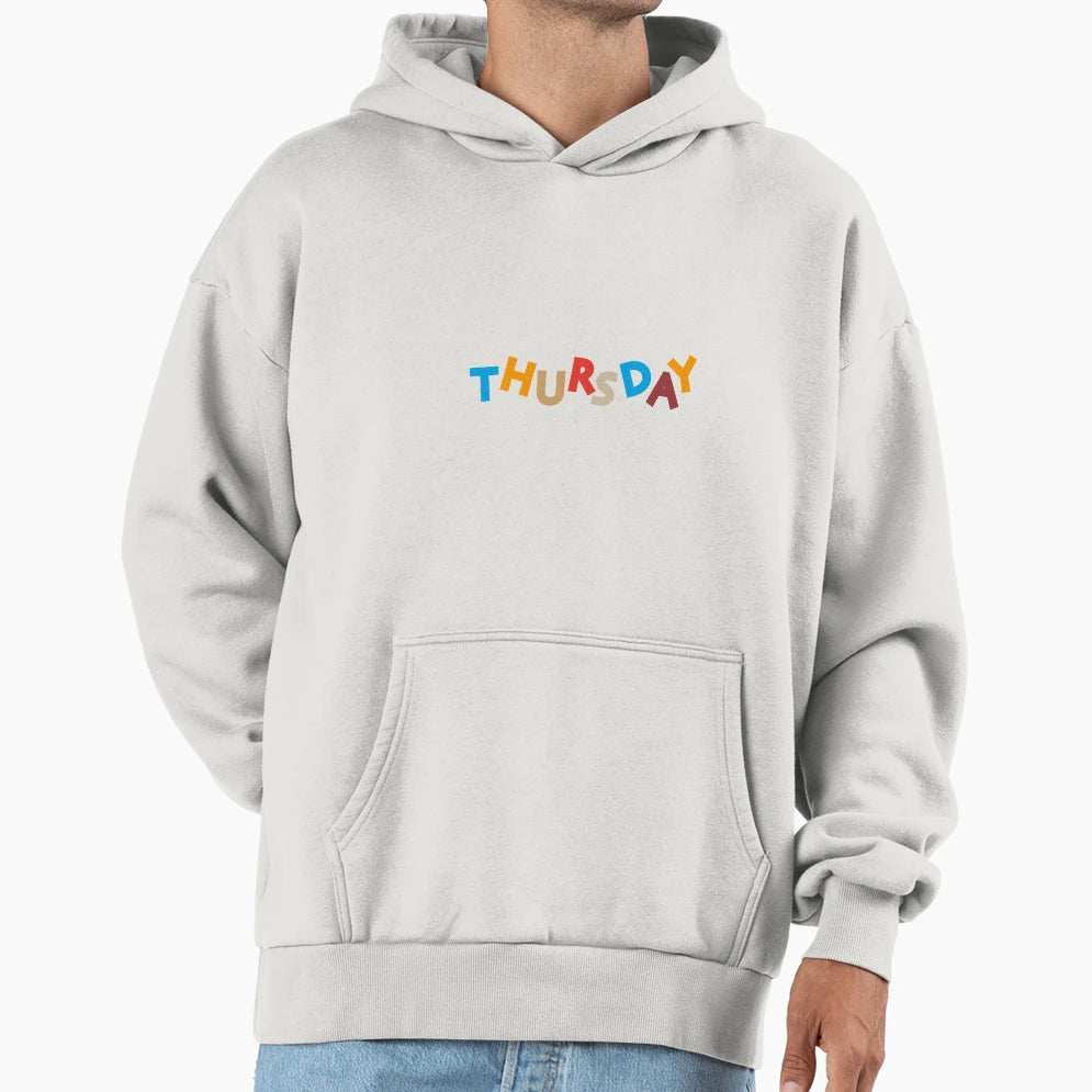 Thursday Hoodie - Minimalist Print Men Women - T-Shirt, Sweatshirt, Hoodie