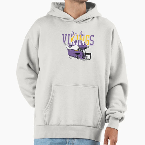 Vikings Helmet Hoodie - Streetwear Style Men Women - T-Shirt, Sweatshirt, Hoodie