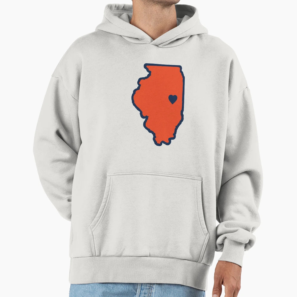 University Illinois Urbana Champaign Hoodie - Streetwear Style Unisex - T-Shirt, Sweatshirt, Hoodie