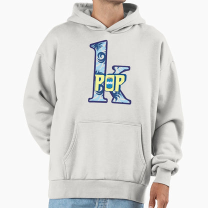 Pop Music Letter K Typography Hoodie - Unique Graphic for Adults - T-Shirt, Sweatshirt, Hoodie