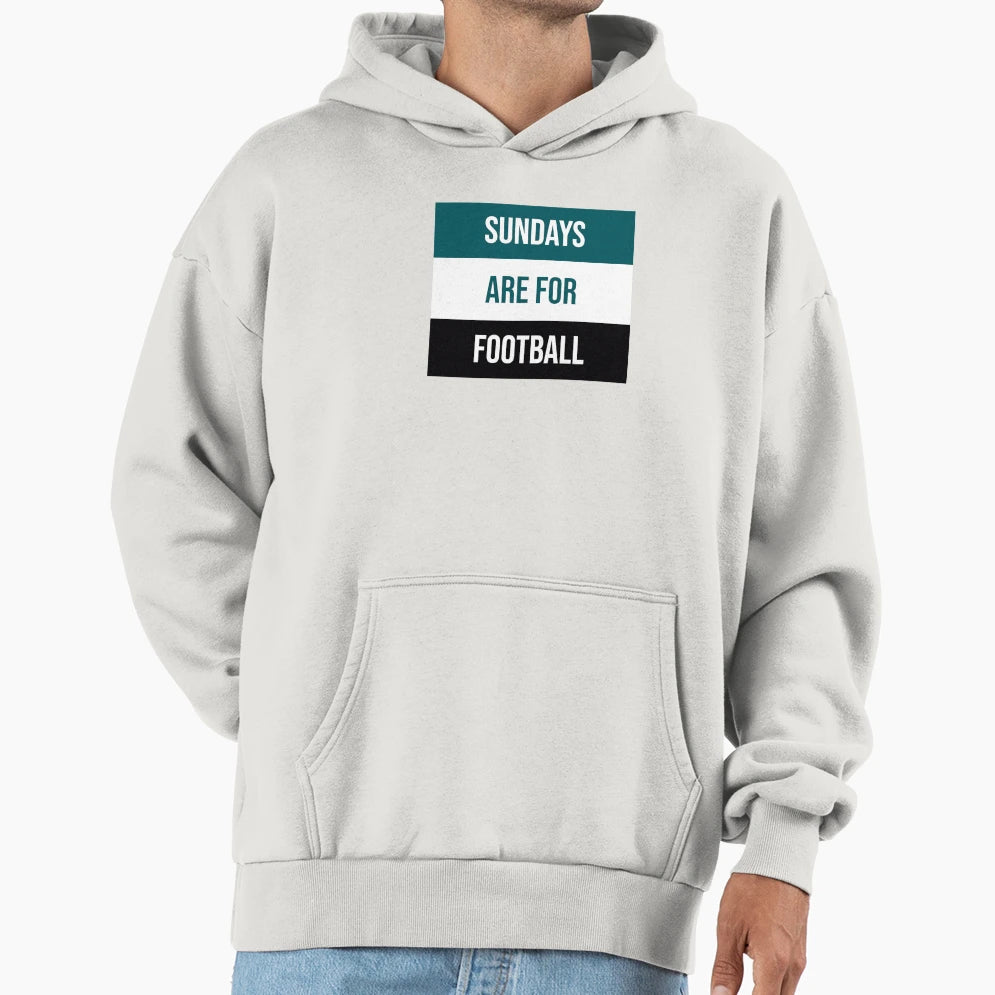 Sundays Are Football Hoodie - Custom Art Print for Adults - T-Shirt, Sweatshirt, Hoodie