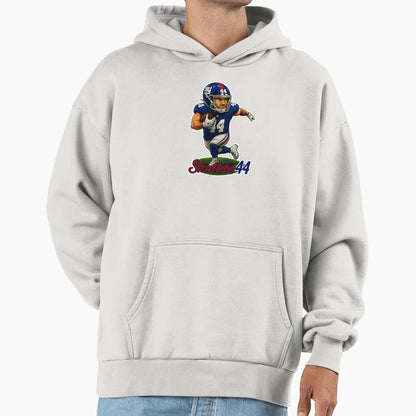 Malik Nabers Cam Skattebo Ny Running Hoodie - Fun Novelty Design Men Women - T-Shirt, Sweatshirt, Hoodie