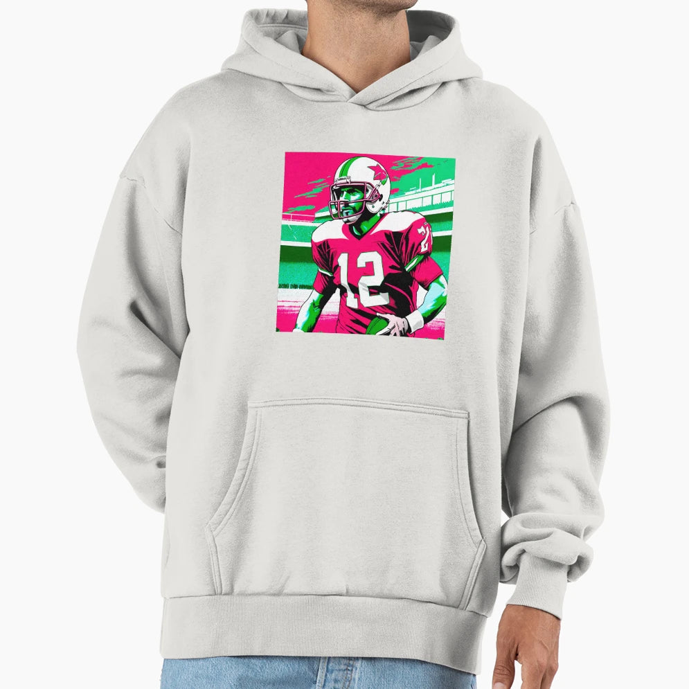Gridiron Maestro American Football Hoodie - Streetwear Style for Adults - T-Shirt, Sweatshirt, Hoodie