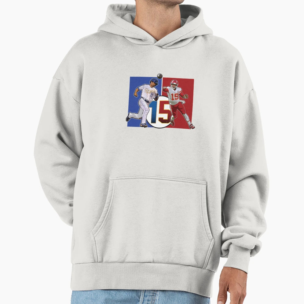 Kansas City 15 Fan Hoodie - Custom Art Print Men Women - T-Shirt, Sweatshirt, Hoodie
