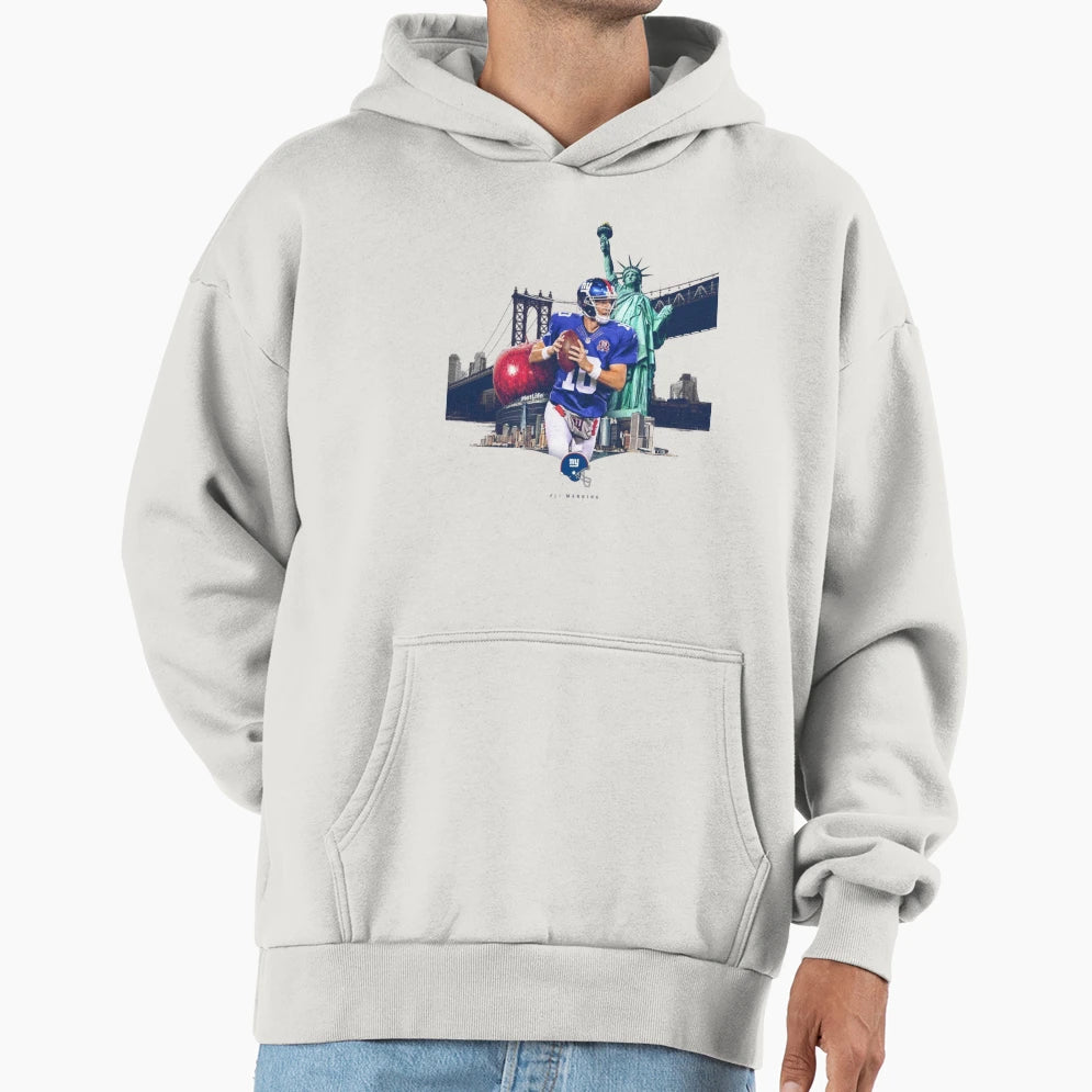 Eli Manning Hoodie - Trendy Graphic Unisex - T-Shirt, Sweatshirt, Hoodie