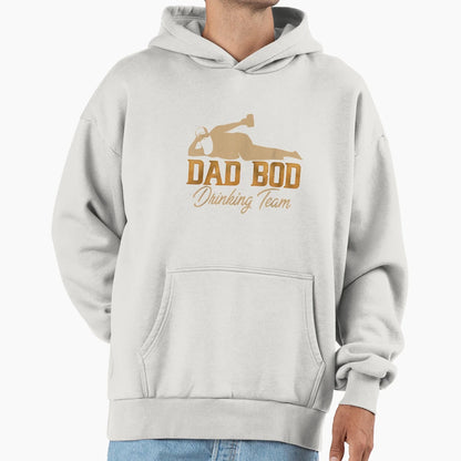 Dad Bod Drinking Team Father Beer Hoodie - Novelty Apparel for Adults - T-Shirt, Sweatshirt, Hoodie