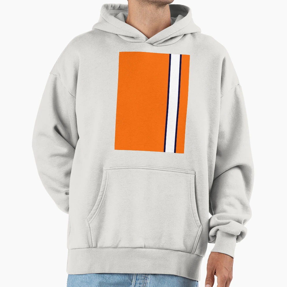Luton Town Away 1977 78 Orange And White Hoodie - Novelty Apparel Unisex - T-Shirt, Sweatshirt, Hoodie