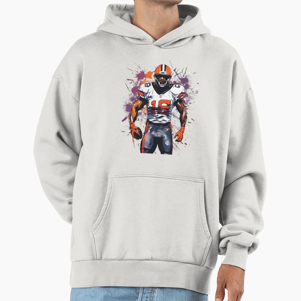 American Football Fullback Hoodie - Novelty Apparel for Adults - T-Shirt, Sweatshirt, Hoodie