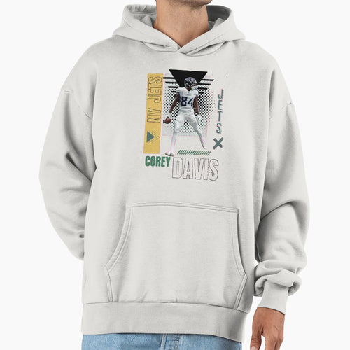 Corey Davis Football Paper Hoodie - Fun Novelty Design Men Women - T-Shirt, Sweatshirt, Hoodie