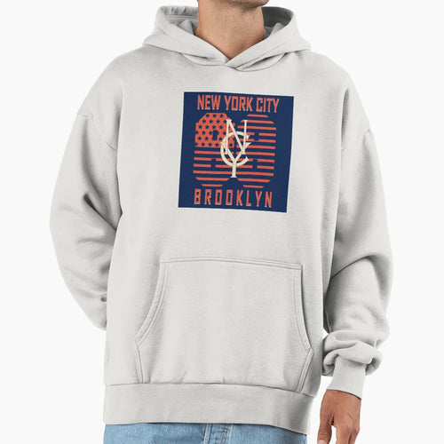 Brooklyn Hoodie - Trendy Graphic Men Women - T-Shirt, Sweatshirt, Hoodie