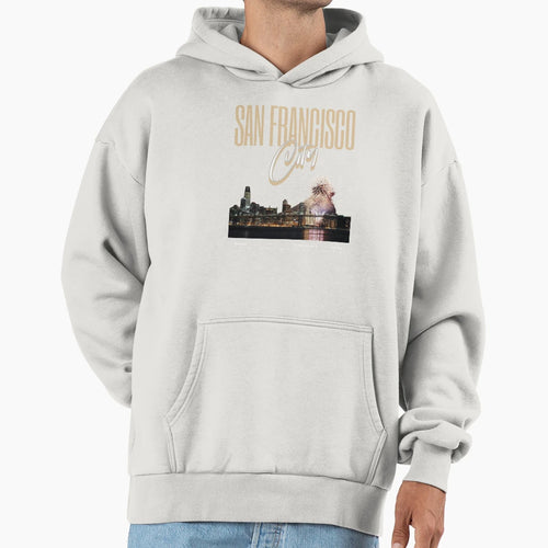 San Francisco City Hoodie - Custom Art Print for Adults - T-Shirt, Sweatshirt, Hoodie