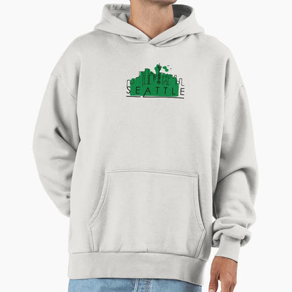 Seattle Washington Hoodie - Novelty Apparel Unisex - T-Shirt, Sweatshirt, Hoodie