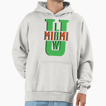 University Miami Law Hoodie - Unique Graphic for Adults - T-Shirt, Sweatshirt, Hoodie