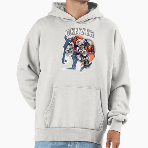 Denverr Football Hoodie - Minimalist Print Unisex - T-Shirt, Sweatshirt, Hoodie