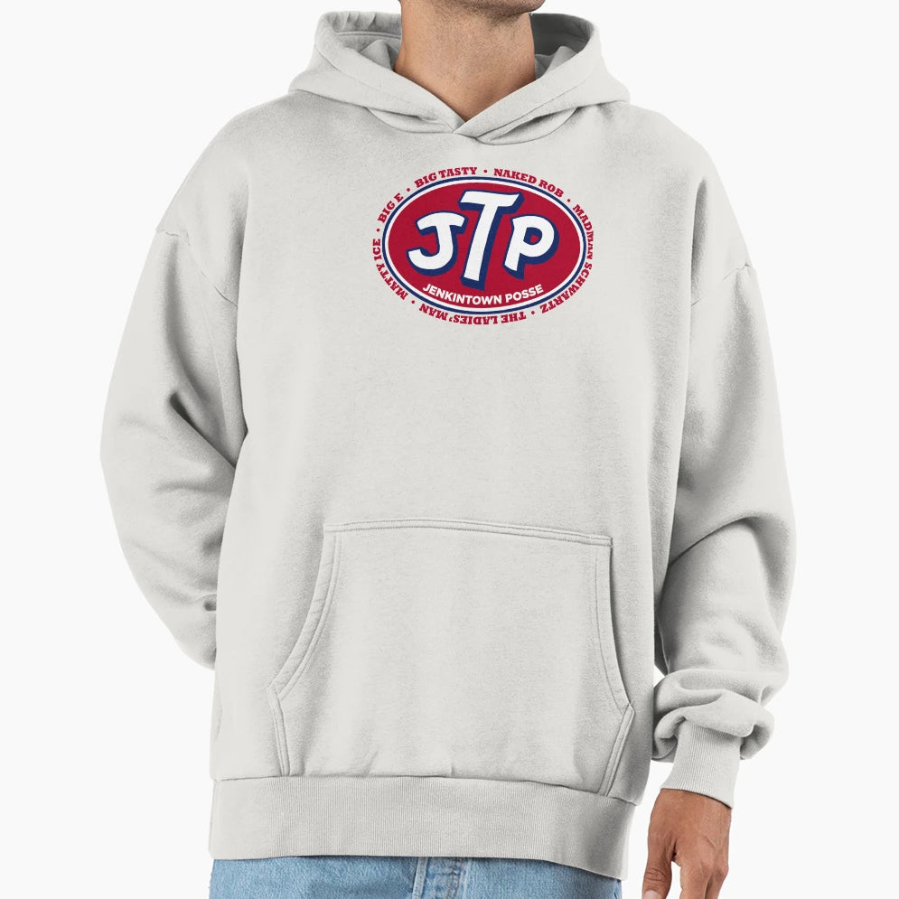 Jtp Jenkintown Posse Logo Hoodie - Streetwear Style Men Women - T-Shirt, Sweatshirt, Hoodie