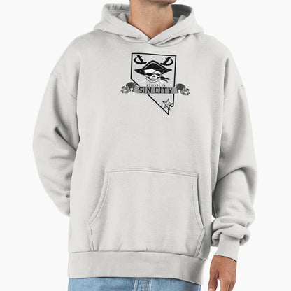 Welcome To Sin City Las Vegas Football Hoodie - Minimalist Print Unisex - T-Shirt, Sweatshirt, Hoodie