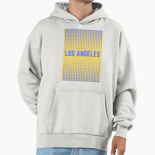 Los Angeles Dots 2 Hoodie - Fun Novelty Design for Adults - T-Shirt, Sweatshirt, Hoodie