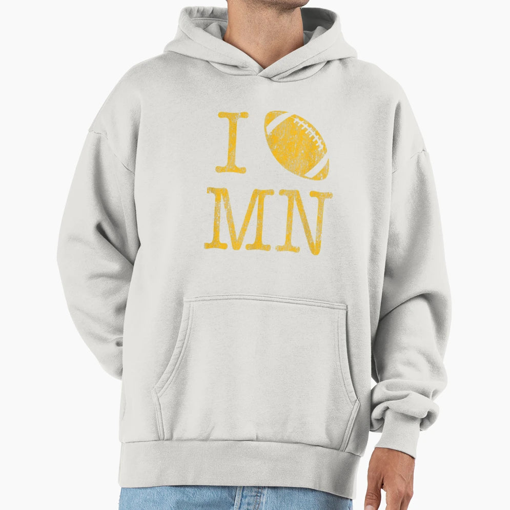 Sunday Funday I Love Minnesota Football T-Shirt - Novelty Apparel Unisex - T-Shirt, Sweatshirt, Hoodie