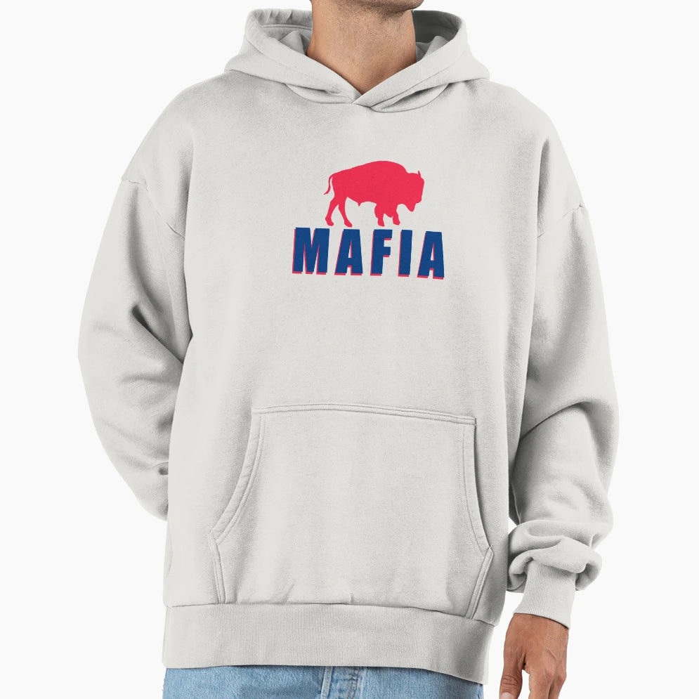 Buffalo Mafia Hoodie - Casual Everyday Wear Unisex - T-Shirt, Sweatshirt, Hoodie