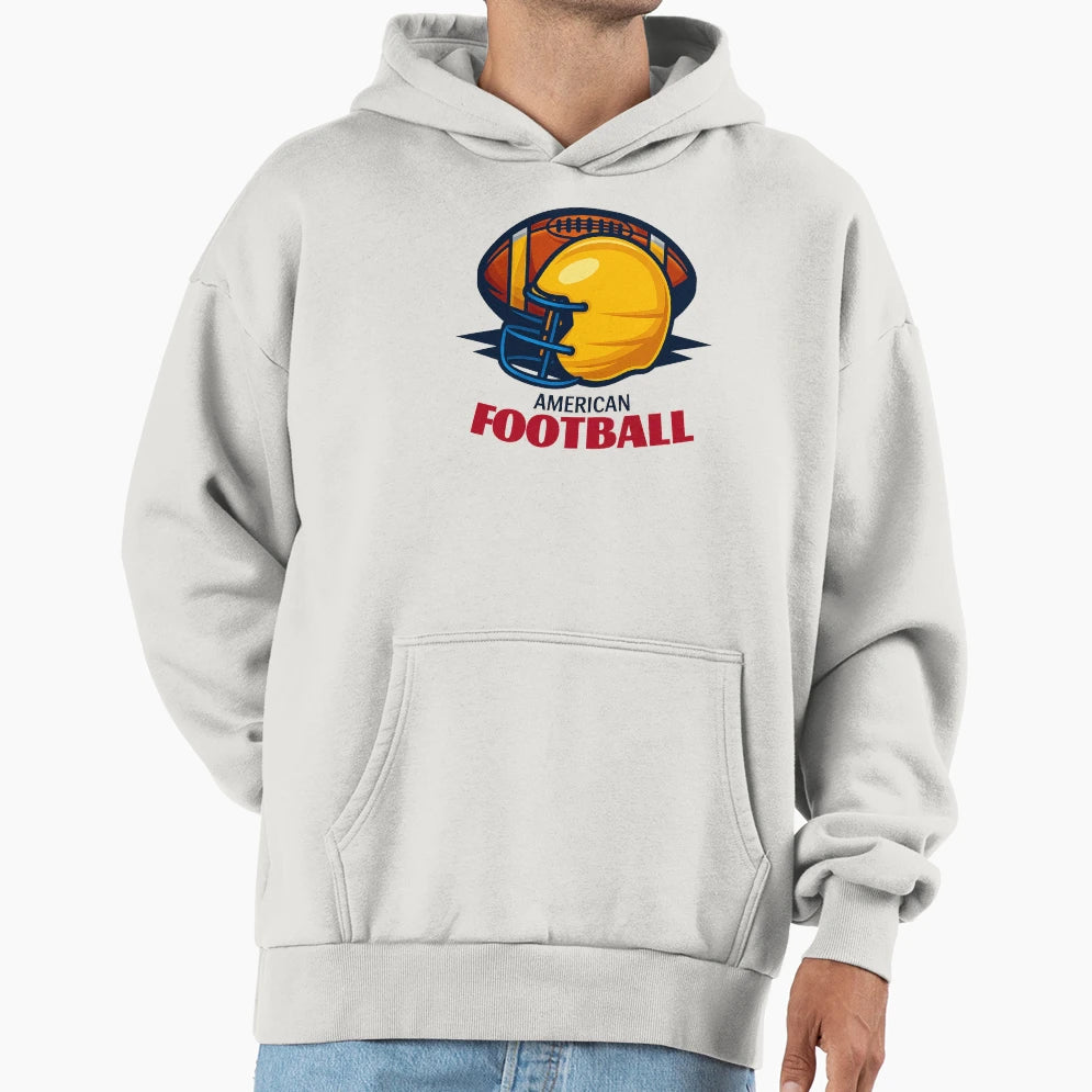 Football 03 Hoodie - Custom Art Print for Adults - T-Shirt, Sweatshirt, Hoodie