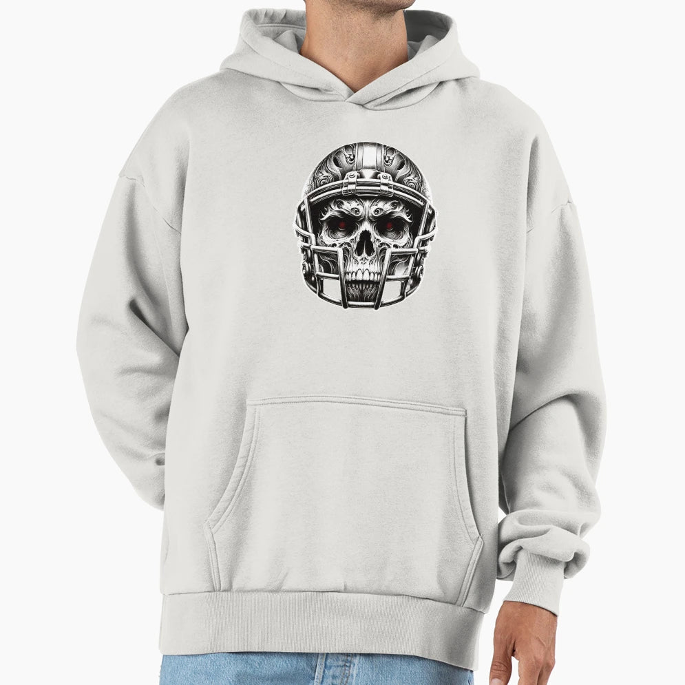 Gridiron Ghoul Hoodie - Trendy Graphic Unisex - T-Shirt, Sweatshirt, Hoodie