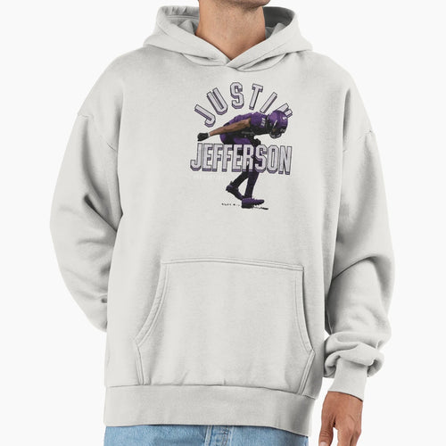 Justin Jeffer Hoodie - Minimalist Print Men Women - T-Shirt, Sweatshirt, Hoodie