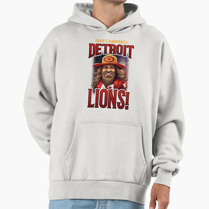 Dan Campbell Hoodie - Graphic Print Unisex - T-Shirt, Sweatshirt, Hoodie