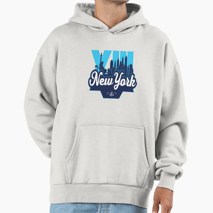 New York City Skyline Nyc Hoodie - Novelty Apparel for Adults - T-Shirt, Sweatshirt, Hoodie