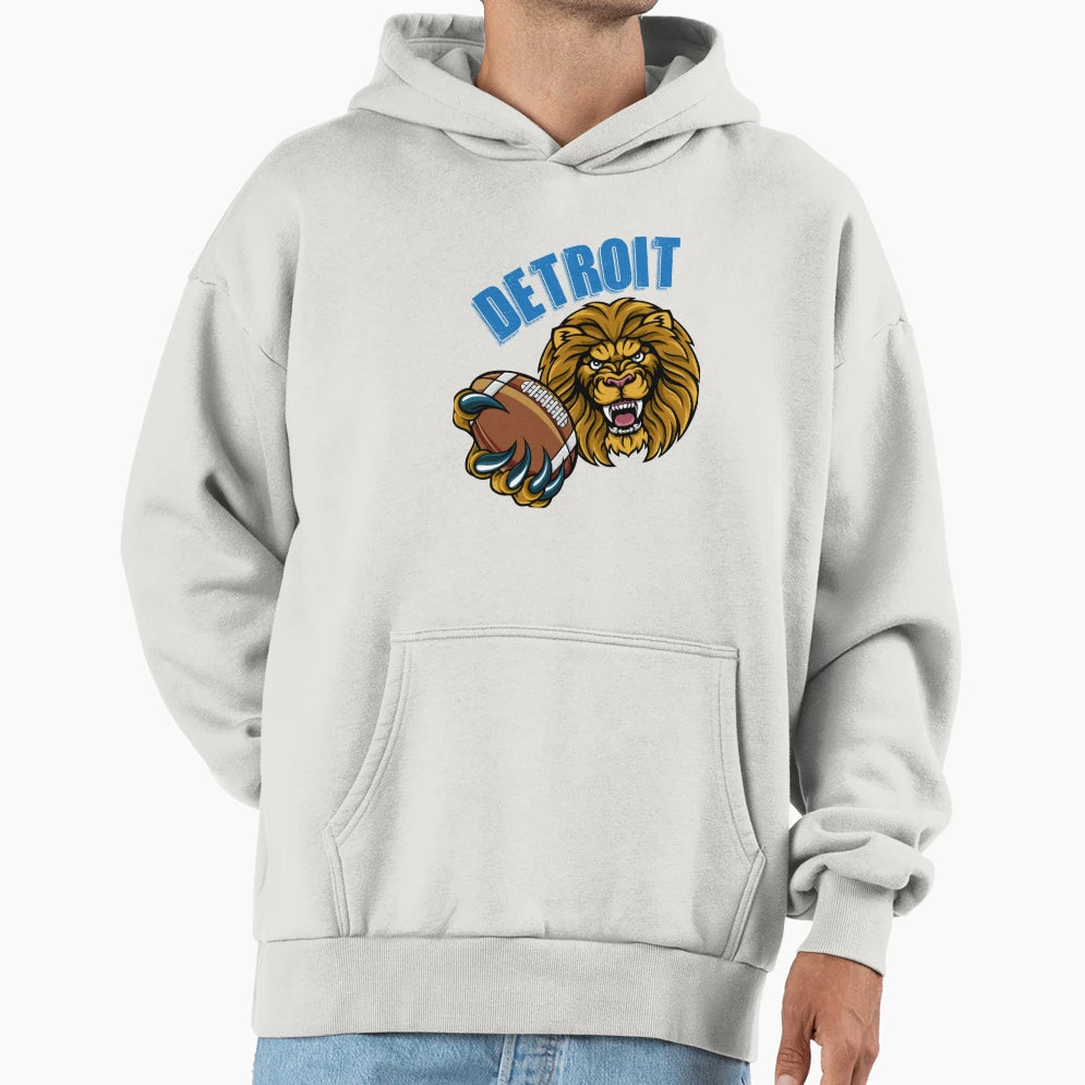Detroit And Much More Hoodie - Minimalist Print Men Women - T-Shirt, Sweatshirt, Hoodie