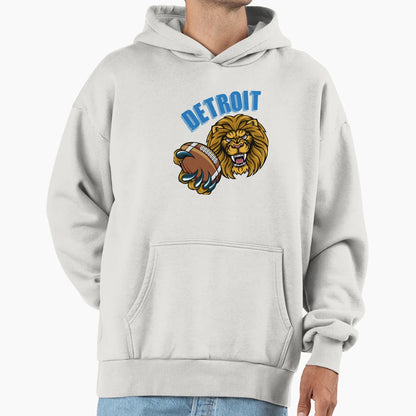 Detroit And Much More Hoodie - Minimalist Print Men Women - T-Shirt, Sweatshirt, Hoodie