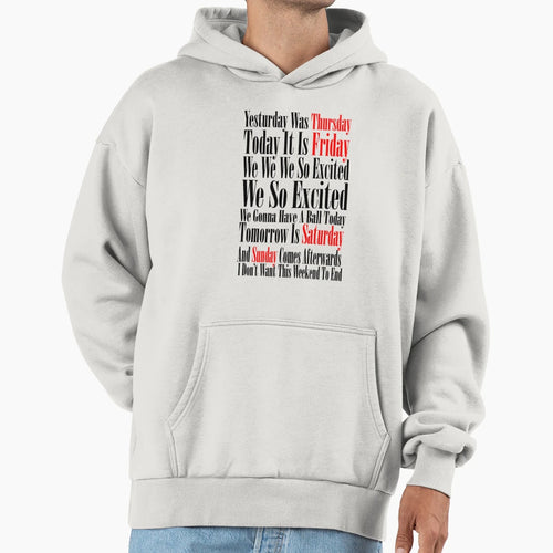 Rebecca Black Friday 1 Hoodie - Graphic Print for Adults - T-Shirt, Sweatshirt, Hoodie
