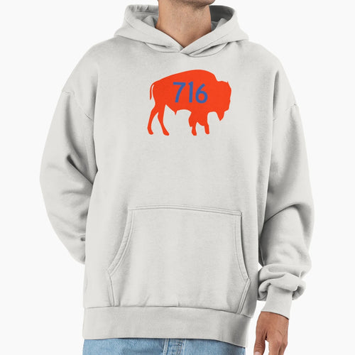 Buffalo 716 Hoodie - Aesthetic Graphic for Adults - T-Shirt, Sweatshirt, Hoodie