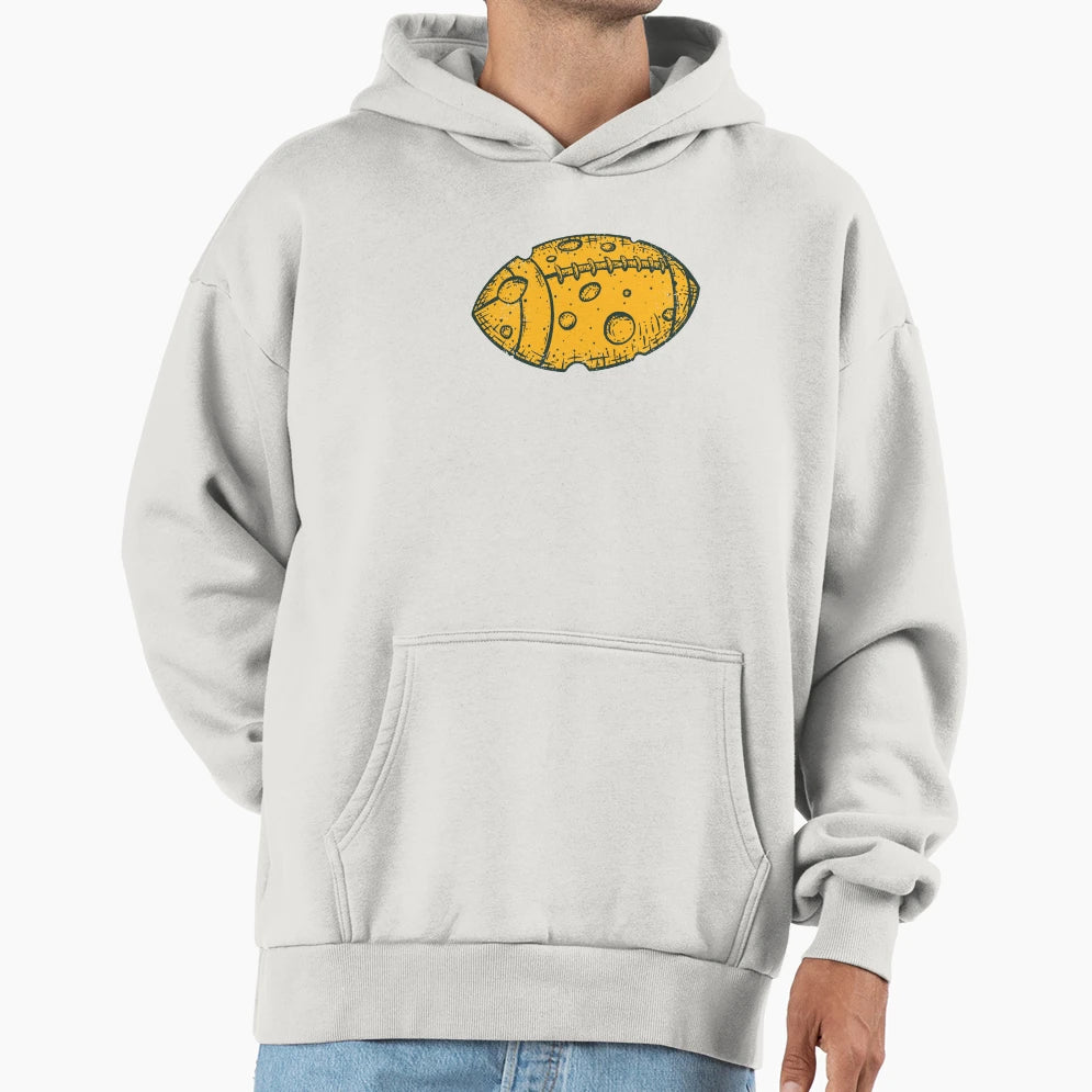 Green Bay Cheese Football Fan Hoodie - Streetwear Style Unisex - T-Shirt, Sweatshirt, Hoodie