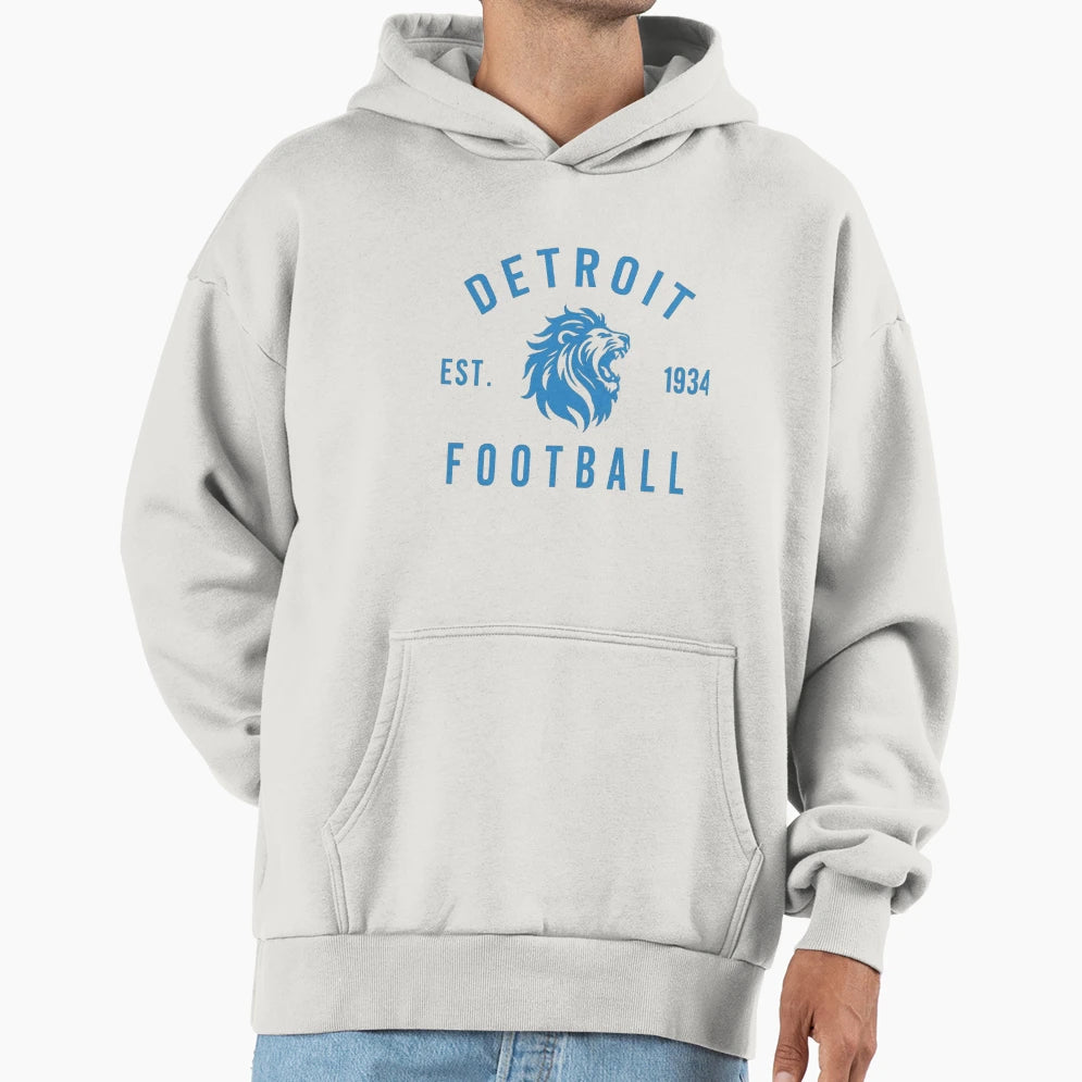 Football Detroit Lions Hoodie - Unique Graphic for Adults - T-Shirt, Sweatshirt, Hoodie