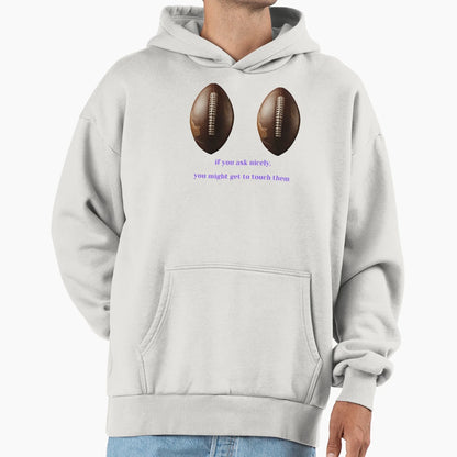 Touch Football 02 Hoodie - Unique Graphic Men Women - T-Shirt, Sweatshirt, Hoodie
