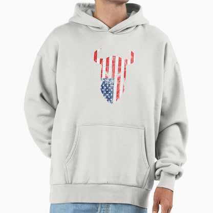 Vikings Usa Flag Hoodie - Trendy Graphic for Adults - T-Shirt, Sweatshirt, Hoodie