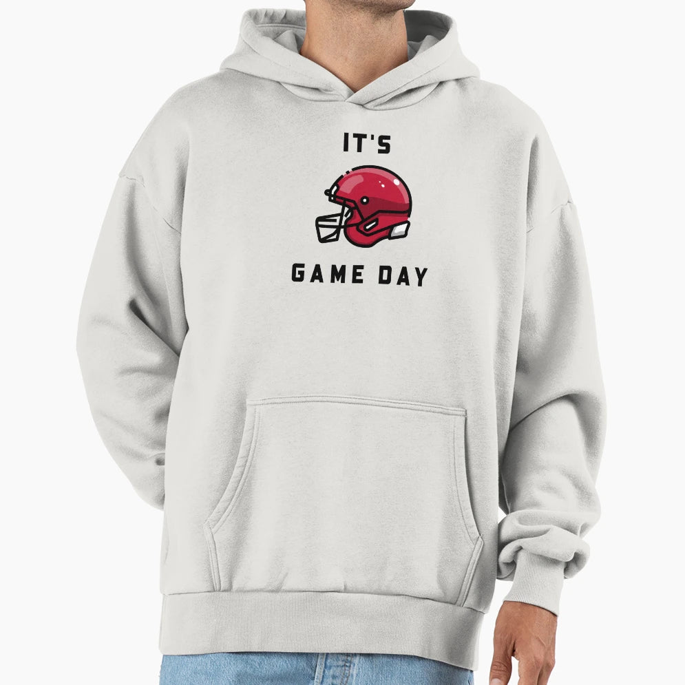 Its Game Day Hoodie - Minimalist Print Men Women - T-Shirt, Sweatshirt, Hoodie