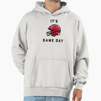 Its Game Day Hoodie - Minimalist Print Men Women - T-Shirt, Sweatshirt, Hoodie