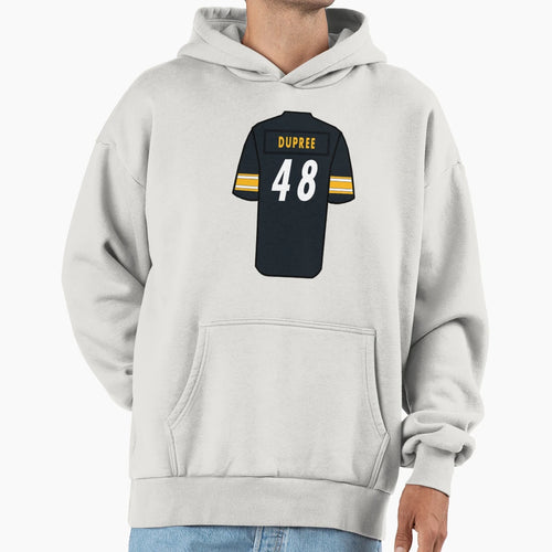 Bud Dupree Jersey Hoodie - Streetwear Style for Adults - T-Shirt, Sweatshirt, Hoodie