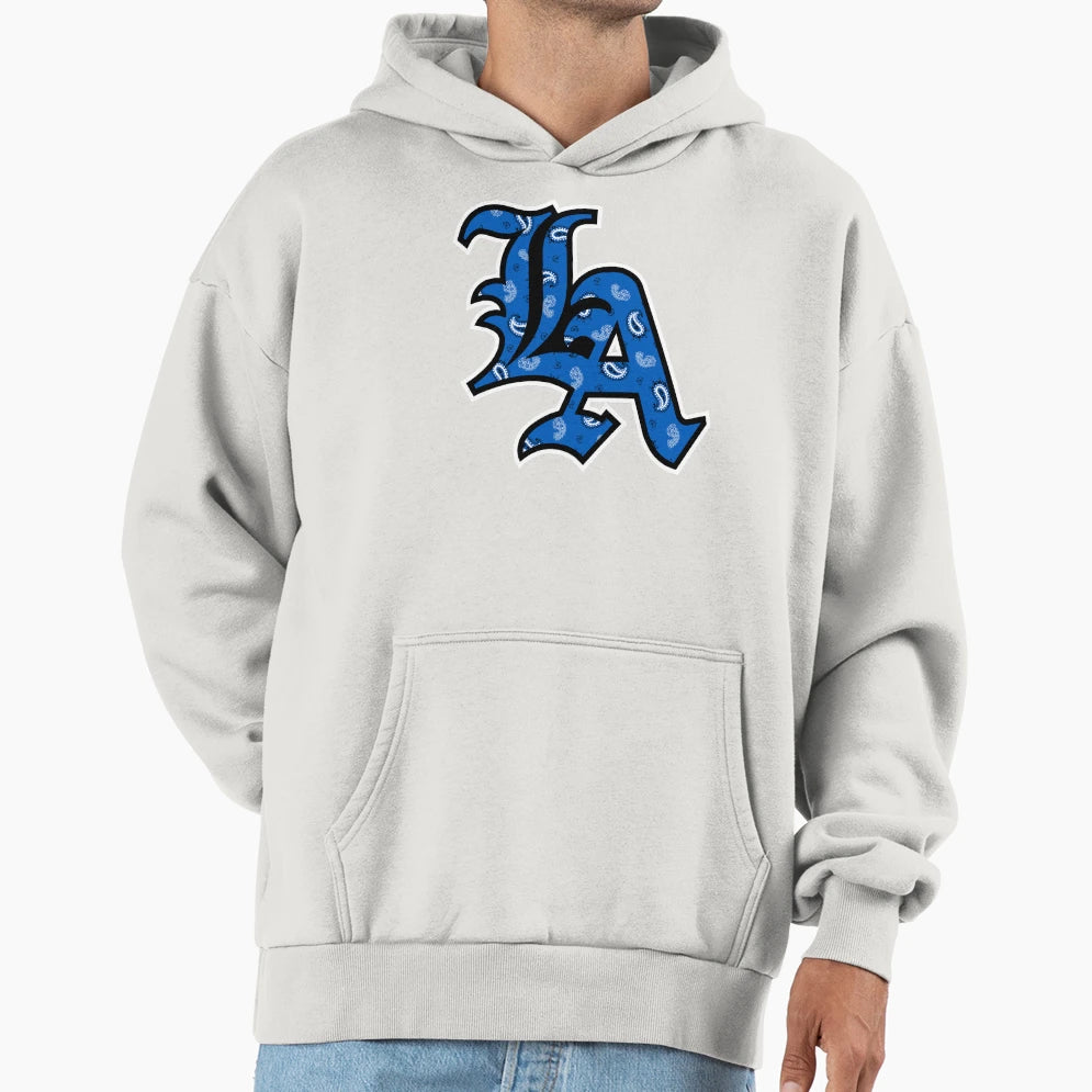 La Old English Crips Hoodie - Custom Art Print for Adults - T-Shirt, Sweatshirt, Hoodie