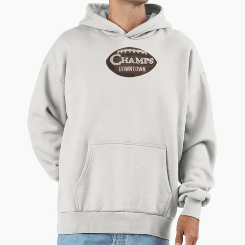 Champs Downtown Hoodie - Fun Novelty Design Men Women - T-Shirt, Sweatshirt, Hoodie