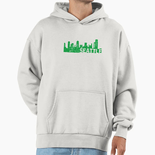 Seattle Emerald City Hoodie - Trendy Graphic for Adults - T-Shirt, Sweatshirt, Hoodie