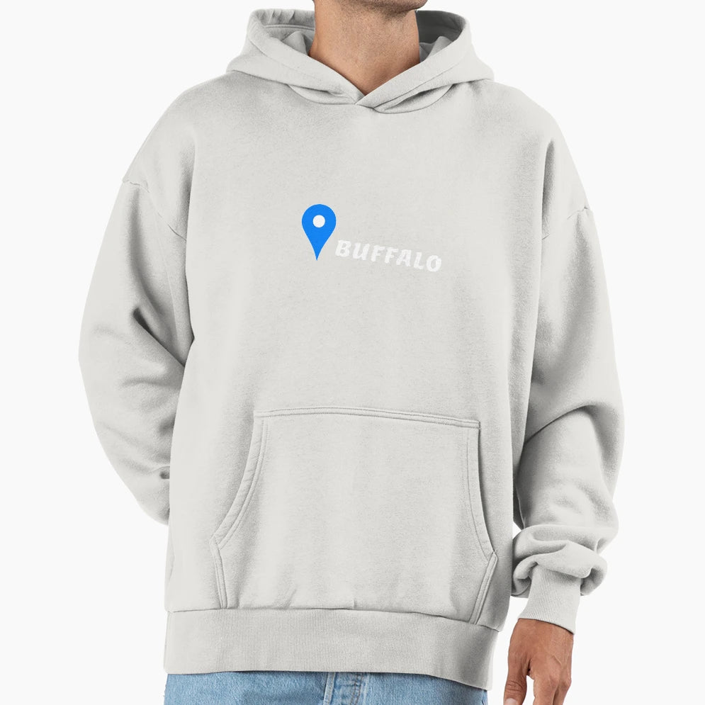 Buffalo City Hoodie - Casual Everyday Wear for Adults - T-Shirt, Sweatshirt, Hoodie
