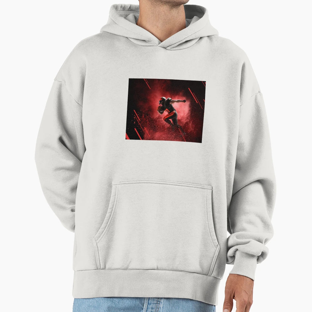 Football Mvp Hoodie - Minimalist Print Unisex - T-Shirt, Sweatshirt, Hoodie