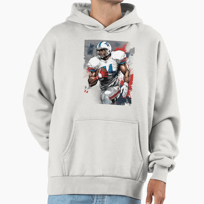 American Football Offensive Tackle Hoodie - Novelty Apparel Unisex - T-Shirt, Sweatshirt, Hoodie