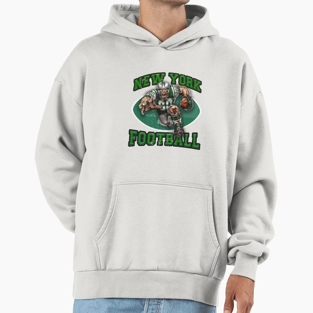 New York Football Hoodie - Custom Art Print for Adults - T-Shirt, Sweatshirt, Hoodie