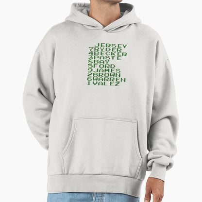 Jersey Starting Lineup Hoodie - Streetwear Style Men Women - T-Shirt, Sweatshirt, Hoodie
