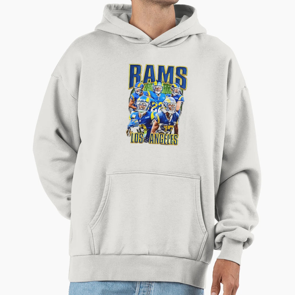 Los Angeles R Hoodie - Casual Everyday Wear Men Women - T-Shirt, Sweatshirt, Hoodie